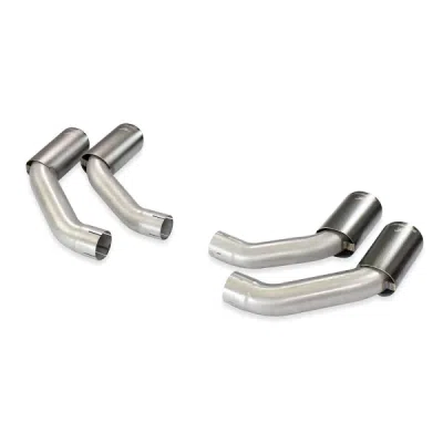 Endpipe kit Right 100x75 - Left 100x75 "Gun Metal Grey" Supersprint 249247