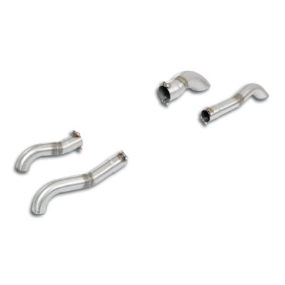 Endpipe kit Right - Left "Stealth" Supersprint 779444