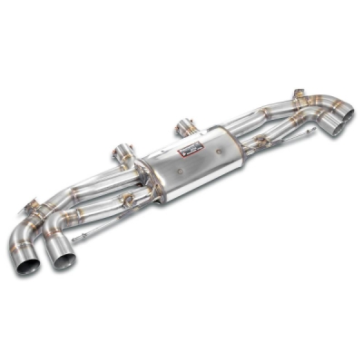 Rear exhaust right - left with valve Supersprint 529124