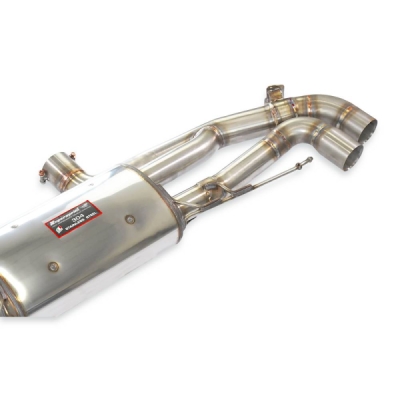 Rear exhaust right - left with valve Supersprint 529124