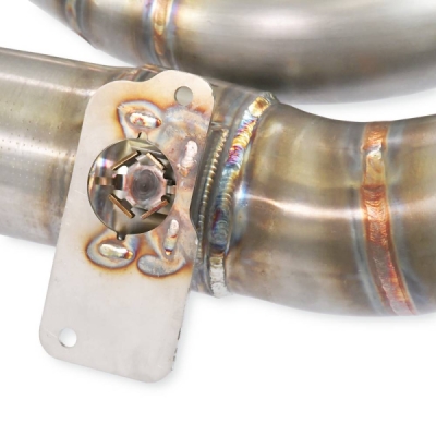 Rear exhaust right - left with valve Supersprint 529124