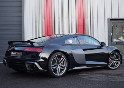 Audi R8 V10 (s GPF, 2020 a novější, EU spec.) Sada trubek nahrazujících OPF/GPF QUICKSILVER AU455A