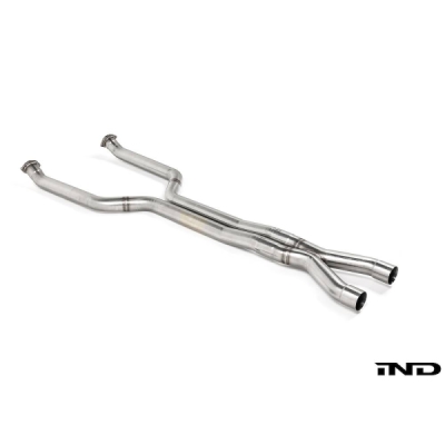Front pipes kit Right - Left + "X-Pipe"Deletes tertiary catalytics Supersprint 529252
