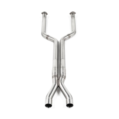 Front pipes kit Right - Left + "X-Pipe"Deletes tertiary catalytics Supersprint 529252