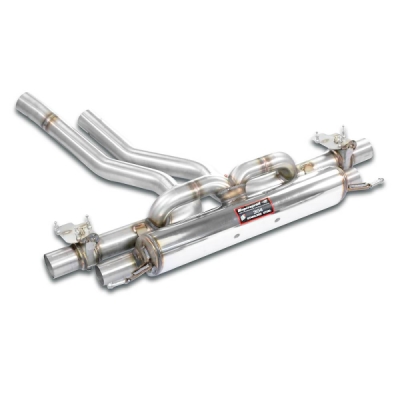 Rear exhaust with valves right - left Supersprint 249264