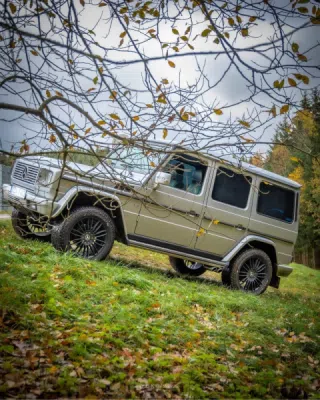 Mercedes G-Klasse G500 - 453 Exhaust system from catalytoc c