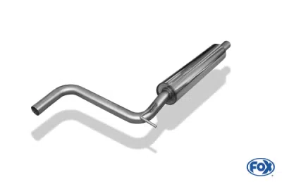 Seat Leon 5F ST - Starre Hinterachse Front silencer