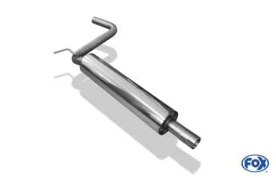 Seat Leon 5F ST - Starre Hinterachse Front silencer