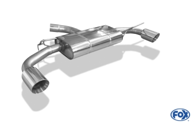 VW Golf 8 GTD Rear silencer output right/left - 2x100 type 1