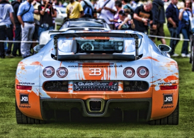 Bugatti Veyron 16.4 (2005-2015) Titanový sportovní výfukový systém, Ultralight QUICKSILVER BG165T