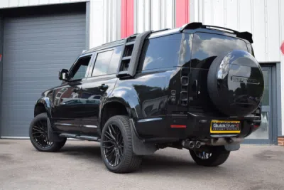 Land Rover Defender D200 90 (2019 a novější) Nerezový výfuk s generátorem zvuku a technologií Sound Architect™ QUICKSILVER LR250S-D200-90.