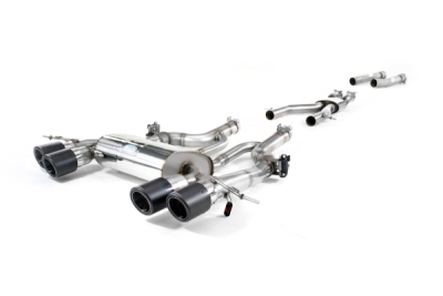 BMW M4 G82 G83 (2021 on) Standard Exit Sport Exhaust with Sound Architect™ with OR without OPF delete pipes. Centre and rear section with Sound Architect™ QUICKSILVER BM402S