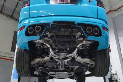 Range Rover Sport SVR (2018-2022) Sportovní výfuk s technologií Sound Architect™ QUICKSILVER LR486S