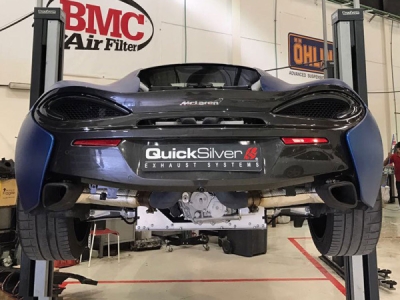 McLaren 570GT (2016 a novější) Sportovní výfukový systém s keramickým povrchem QUICKSILVER ML571S