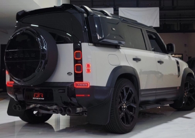 Land Rover Defender P300 & P400E 90 (2021 a novější) Sportovní výfukový systém s technologií Sound Architect™ QUICKSILVER LR391S-90