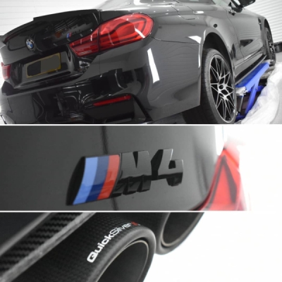 BMW M4, F82+F83 (2014 a novější) Sportovní výfuk s technologií Sound Architect™, QUICKSILVER BM444T