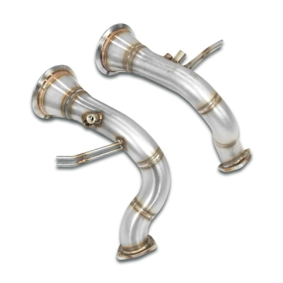 Downpipe kit pravý + levý (nahrazuje katalyzátor) Supersprint 249231