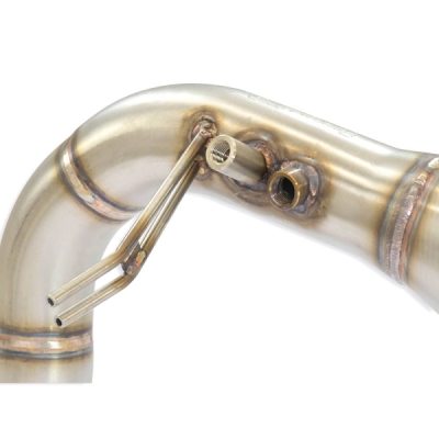 Downpipe kit pravý + levý (nahrazuje katalyzátor) Supersprint 249231