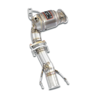 Turbo downpipe kit + Metallic catalytic(Deletes OPF) Supersprint 833321