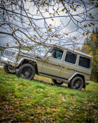 Mercedes G-Klasse G500 - 453 Exhaust system from catalytoc c