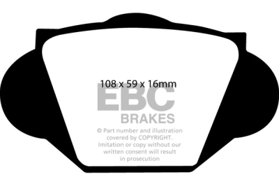 EBC sada brzd PD01KF | destičky Greenstuff & kotouče Standard přední PD01KF1959