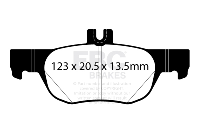 EBC sada brzd PD40K | destičky Ultimax & kotouče Standard PD40K2740
