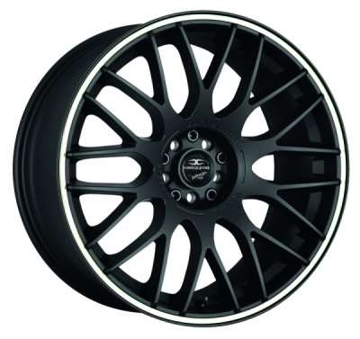 Barracuda KARIZZMA Puresports černá matná / bílý lem 9,5×19" 5×112 ET 35