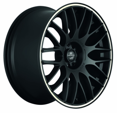 Barracuda KARIZZMA Puresports černá matná / bílý lem 9,5×19" 5×112 ET 35