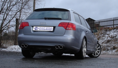 Audi S4 B7 Endschalldämpfer rechts/links - 2x88x74 Typ 32 rechts/links