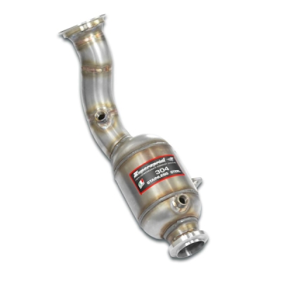 Levý downpipe s metalickým katalyzátorem Supersprint 722741