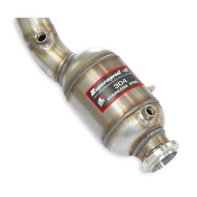 Levý downpipe s metalickým katalyzátorem Supersprint 722741