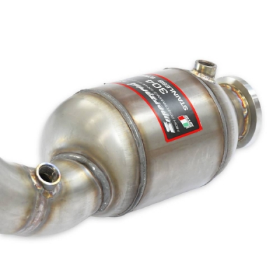 Levý downpipe s metalickým katalyzátorem Supersprint 722741