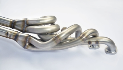 Manifold + connecting pipes 100% Stainless steel(Left Hand Drive) Supersprint 041605