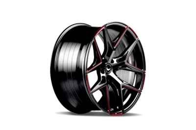 Barracuda RAZZER Flash RED  Puresports gefräst 9,5×22" 5×114,3 ET 40