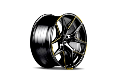 Barracuda RAZZER Flash YELLOWGOLD  Puresports gefräst 10,5×21" 5×112 ET 19