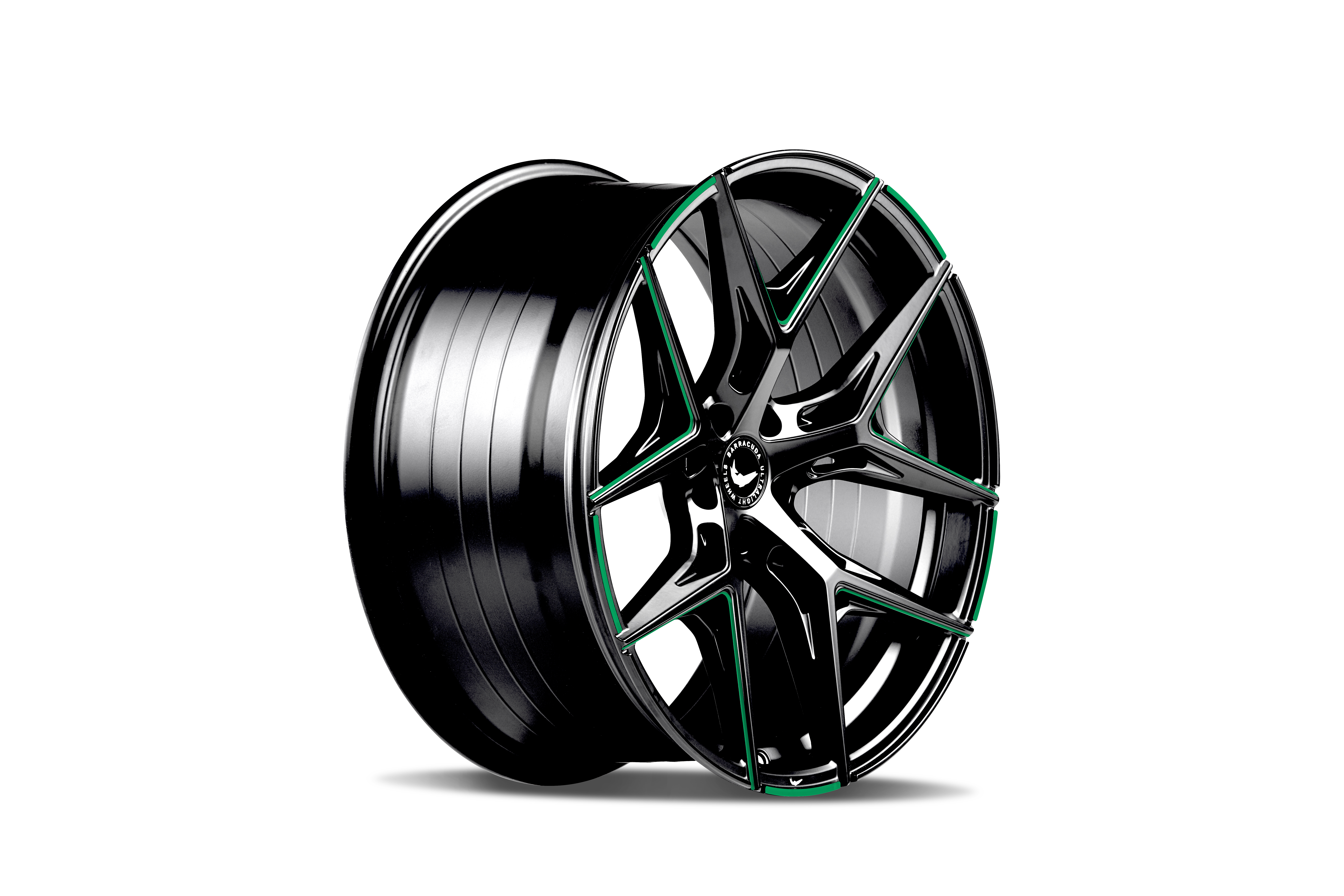 Barracuda RAZZER Flash GREEN Puresports gefräst 8,5×19" 5×114,3 ET 43