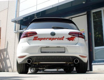 Sada koncovek výfuku, pravá – levá ∅100 mm Supersprint 248026