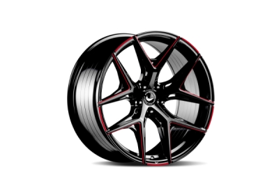 Barracuda RAZZER Flash RED  Puresports gefräst 9,5×21" 5×112 ET 27
