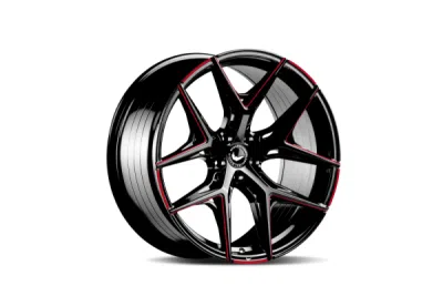Barracuda RAZZER Flash RED  Puresports gefräst 9,5×21" 5×114,3 ET 33