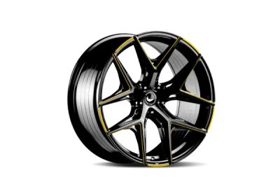 Barracuda RAZZER Flash YELLOWGOLD  Puresports gefräst 10,5×22" 5×112 ET 19