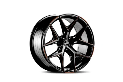 Barracuda RAZZER Flash COPPER Puresports gefräst 9,5×22" 5×108 ET 37