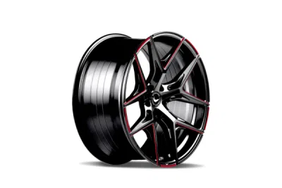 Barracuda RAZZER Flash RED  Puresports gefräst 8,5×19" 5×114,3 ET 43