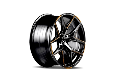 Barracuda RAZZER Flash ORANGE  Puresports gefräst 9,5×21" 5×108 ET 37