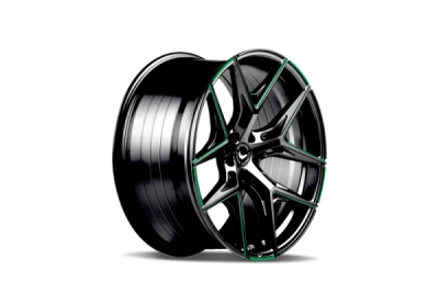 Barracuda RAZZER Flash GREEN Puresports gefräst 8,5×20" 5×114,3 ET 40