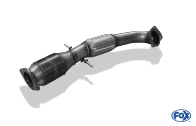 Opel Astra J OPC Downpipe s katalyzátorem FOX FOX OP043030-DP1