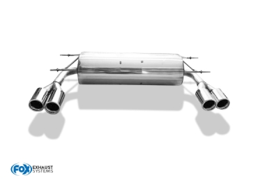 FOX Nerezový výfuk | Zadní tlumič - Mazda MX-5 (NC), 2.0, 2005-2015, MA082005-068