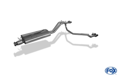 Jeep Commander Typ XK Koncová rampa - 2x80 Typ 13 rechts/links FOX JE022012-070