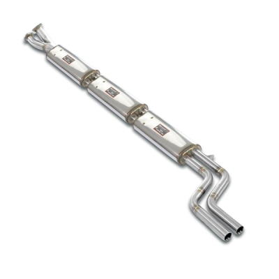Front + centre exhaust Right (3 Silencers) Supersprint 394603