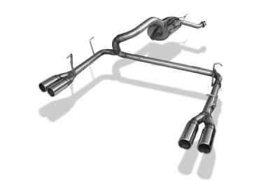 FOX Nerezový výfuk | Zadní tlumič - Toyota Land Cruiser (J20), 4.5D, 2007-0, TO054003-048