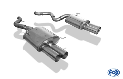 FOX sports exhaust suitable for BMW E90 M3 Limousime final s